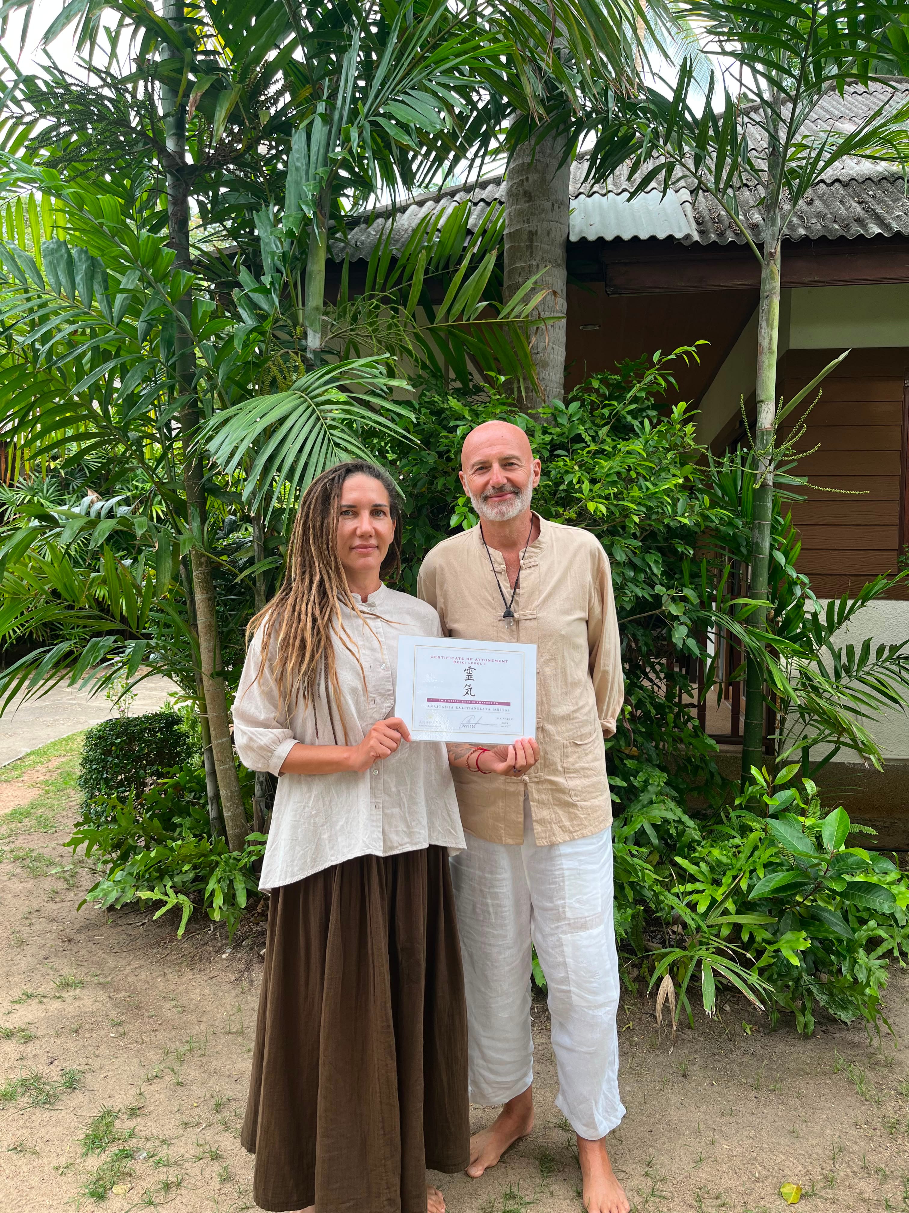Reiki Level I training at Anahata School of Natural Healing